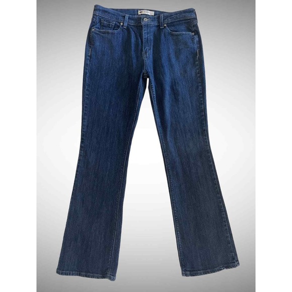 Levi's Ladies 515, Bootcut, W31, L34, Dark Blue Wash, Mid Rise, Stretch, Exc Con - Picture 1 of 6